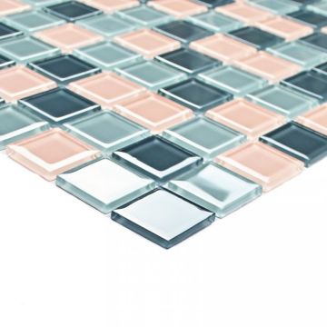 Мозаика Bonaparte (Бонапарт) Set mix Глянцевая 30x30 см (чип 2,5x2,5 см)