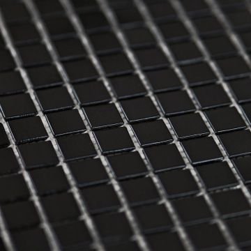 Мозаика Bonaparte (Бонапарт) Simple Black (на бумаге) Полуглянцевая 32.7x32.7 см (чип 2x2 см)