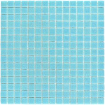 Мозаика Bonaparte (Бонапарт) Simple Blue (на бумаге) Полуглянцевая 32.7x32.8 см (чип 2x2,1 см)