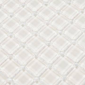 Мозаика Bonaparte (Бонапарт) Super white Глянцевая 30x30 см (чип 1,5x1,5 см)