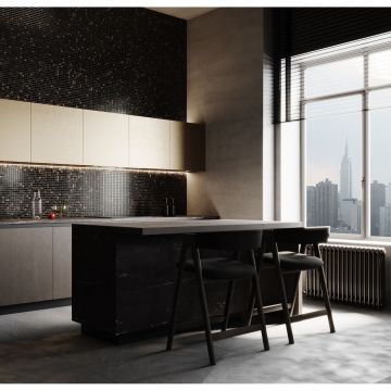 Мозаика Bonaparte (Бонапарт) Arabika Полуглянцевая 32.7x32.7 см (чип 2x2 см)