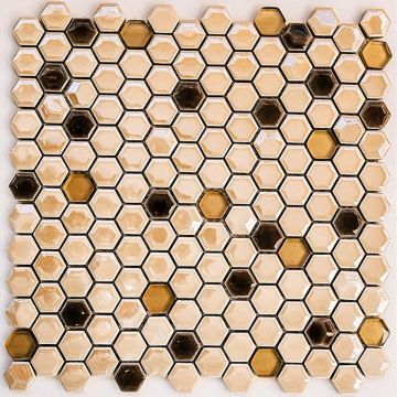 Мозаика Bonaparte (Бонапарт) Absolute Глянцевая 30.5x30.2 см