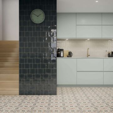 Настенная плитка Wow (Вау) Fayenza Ebony 6.25x12.5 см