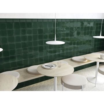 Настенная плитка Wow (Вау) Fayenza Square Royal Green 12.5x12.5 см