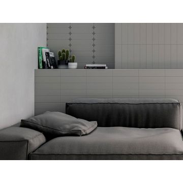 Настенная плитка Wow (Вау) Grace Grey Matt 7.5x30 см