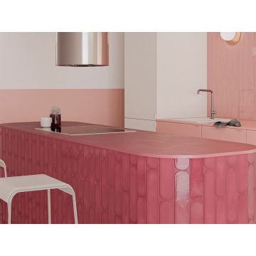 Настенная плитка Wow (Вау) Grace O Berry Gloss 7.5x30 см, глянцевая