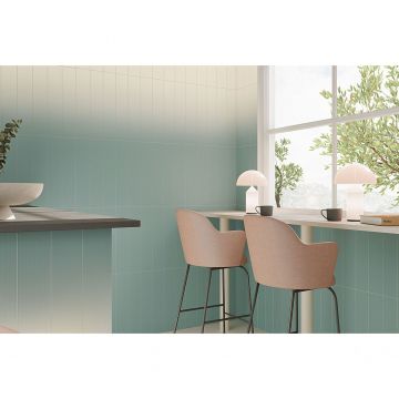 Настенная плитка Wow (Вау) Melange Lake Talc 10.7x54.2 см