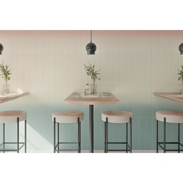 Настенная плитка Wow (Вау) Melange Lake Talc 10.7x54.2 см