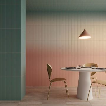 Настенная плитка Wow (Вау) Melange Rose 10.7x54.2 см