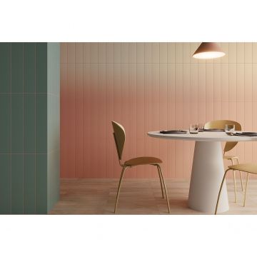 Настенная плитка Wow (Вау) Melange Talc Rose 10.7x54.2 см