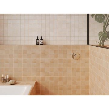 Керамогранит Wow (Вау) Raster Grid M Chalk 15x15 см