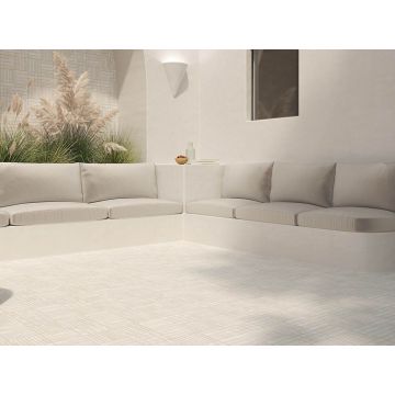 Керамогранит Wow (Вау) Raster Grid S Off White 15x15 см