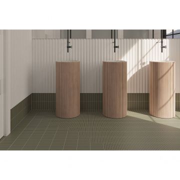 Керамогранит Wow (Вау) Raster Line M Moss 15x15 см