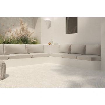 Керамогранит Wow (Вау) Raster Line M Off White 15x15 см