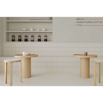 Керамогранит Wow (Вау) Raster Line S Off White 15x15 см