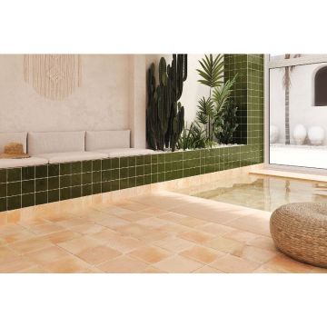 Керамогранит Wow (Вау) Roots Olive S Gloss 11x11 см, глянцевый