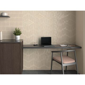 Настенная плитка Wow (Вау) Spike Bars A Greige 15x25.9 см