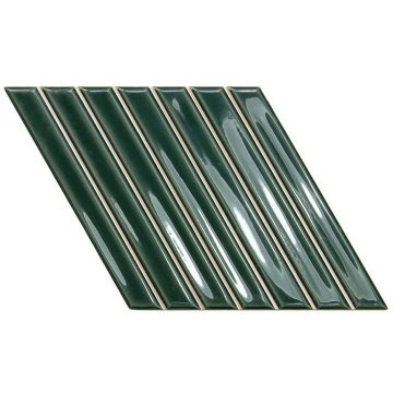 Настенная плитка Wow (Вау) Spike Bars A Royal Green 15x25.9 см