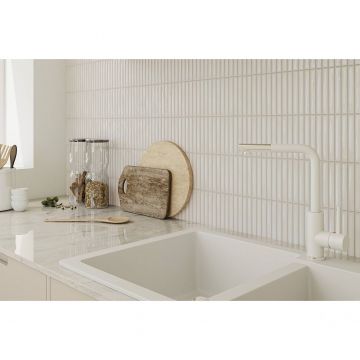 Керамогранит Wow (Вау) Sweet Bars White Gloss 11.6x11.6 см, глянцевый