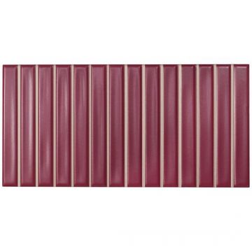 Настенная плитка Wow (Вау) Sweet Bars Berry Matt 12.5x25 см