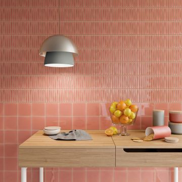 Настенная плитка Wow (Вау) Sweet Bars Coral 12.5x25 см