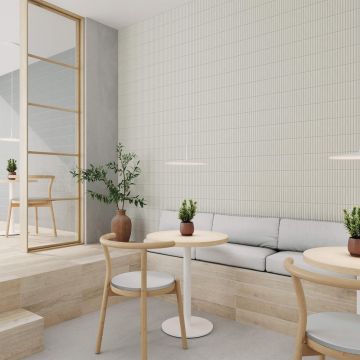 Настенная плитка Wow (Вау) Sweet Bars White Matt 12.5x25 см