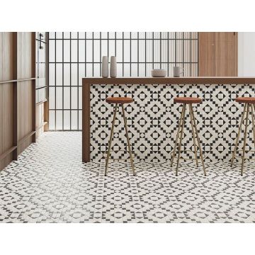 Керамогранит Wow (Вау) Tesserae Like B&W 28x28 см