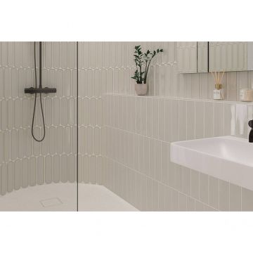 Настенная плитка Wow (Вау) Aquarelle Mint Grey 7.5x30 см