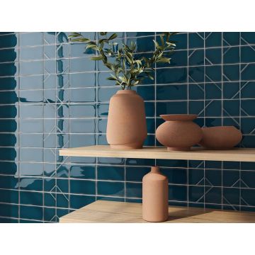 Настенная плитка Wow (Вау) Yoko Marine 6.25x12.5 см