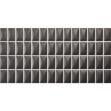 Керамическая плитка Wow (Вау) 3D Bars Bevel Onix Matt 12,5x25 см