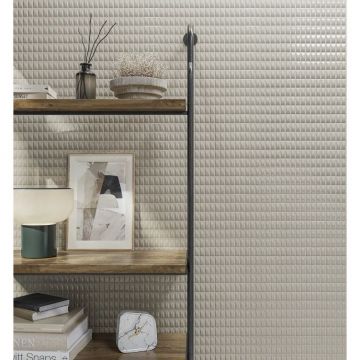 Керамическая плитка Wow (Вау) 3D Bars Bevel Pearl Gloss 12,5x25 см