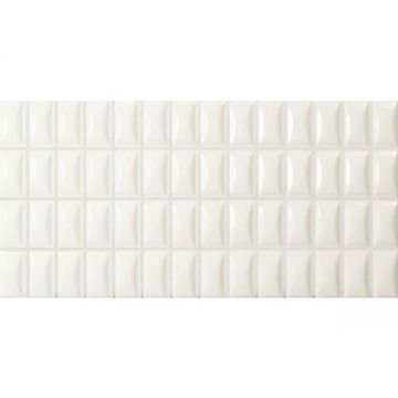 Керамическая плитка Wow (Вау) 3D Bars Bevel Quartz Gloss 12,5x25 см