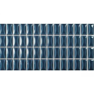 Керамическая плитка Wow (Вау) 3D Bars Bevel Sapphire Gloss 12,5x25 см