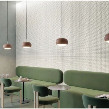 Керамическая плитка Wow (Вау) 3D Bars Diamond Quartz Matt 12,5x25 см