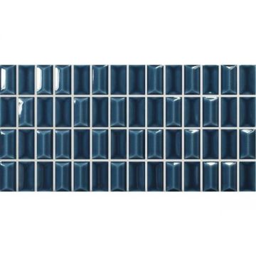 Керамическая плитка Wow (Вау) 3D Bars Diamond Sapphire Gloss 12,5x25 см