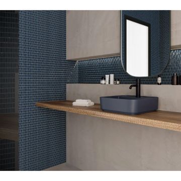 Керамическая плитка Wow (Вау) 3D Bars Diamond Sapphire Gloss 12,5x25 см