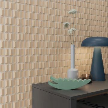 Керамическая плитка Wow (Вау) 3D Bars Diamond Topaz Matt 12,5x25 см