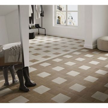 Керамогранит Wow (Вау) Puzzle Elle Floor Dark Wood 18.5x18.5 см