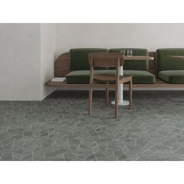 Керамогранит Wow (Вау) Trencadis Gaudi Coal 25.5x25.5 см