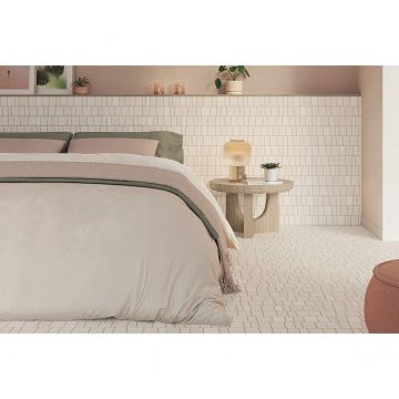 Керамогранит Wow (Вау) Trencadis Guell Chalk 7x28 см