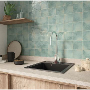 Керамическая плитка Wow (Вау) Enso Karui Teal 12,5x12,5 см