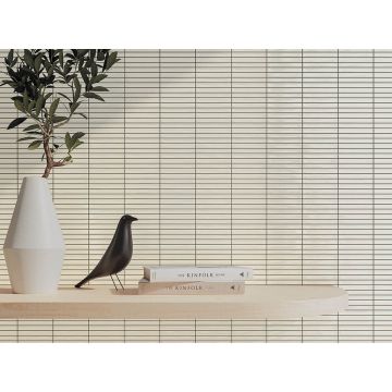 Керамическая плитка Wow (Вау) Sweet Bars Deep White 12,5x25 см