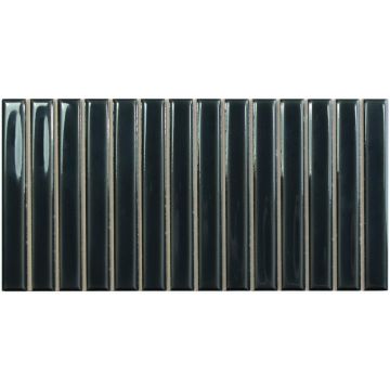 Керамическая плитка Wow (Вау) Sweet Bars Ebony 12,5x25 см