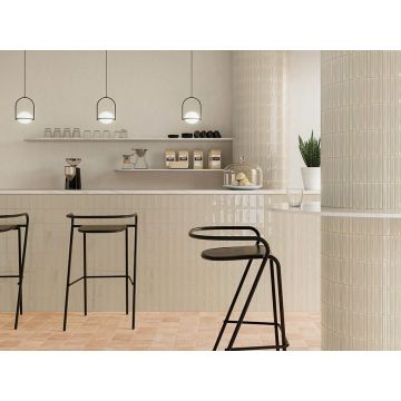 Керамическая плитка Wow (Вау) Sweet Bars Greige 12,5x25 см