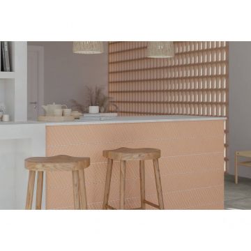 Керамическая плитка Wow (Вау) Spike Bars A Earth Matt 15x25,9 см