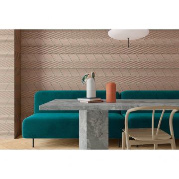 Керамическая плитка Wow (Вау) Spike Bars A Earth Matt 15x25,9 см