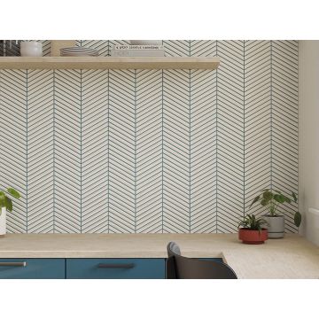 Керамическая плитка Wow (Вау) Spike Bars B Talc Matt 15x25,9 см