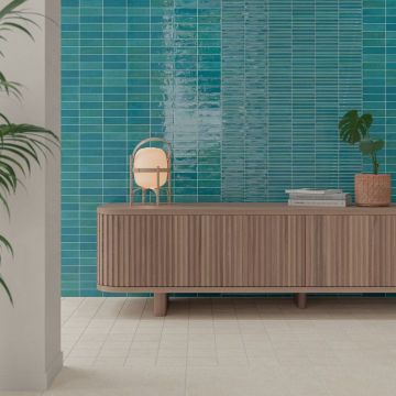 Настенная плитка Wow (Вау) Colour Notes Bars Azur 12,5x25 см