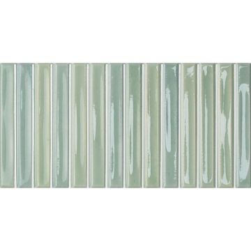 Настенная плитка Wow (Вау) Colour Notes Bars Kiwi 12,5x25 см