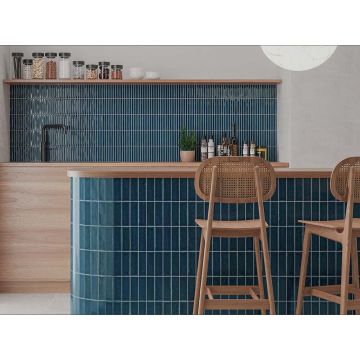 Настенная плитка Wow (Вау) Colour Notes Indigo 4x12.5 см